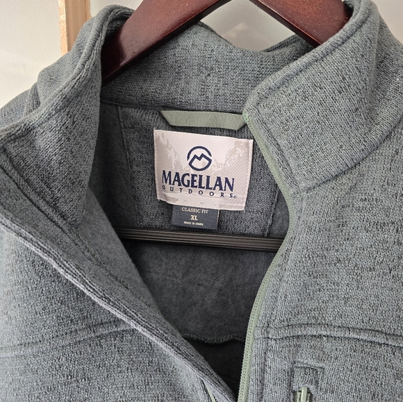 Magellan Campfire Sweatshirt Jacket XL NWT - Picture 3 of 6